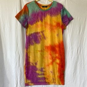 Shein Tie-Dye Mini Dress